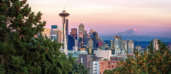 seattle skyline of seattle photo